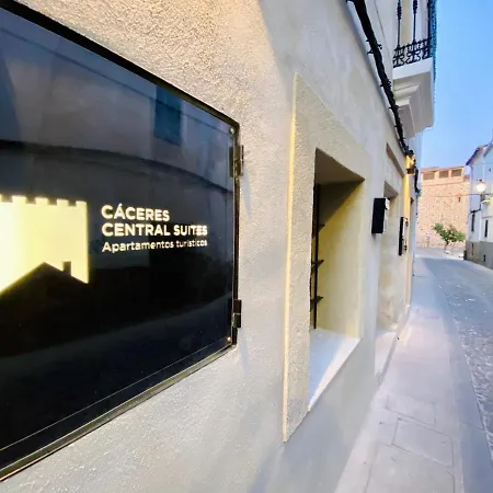 Apartament Apartamentos Caceres Central Suites *
