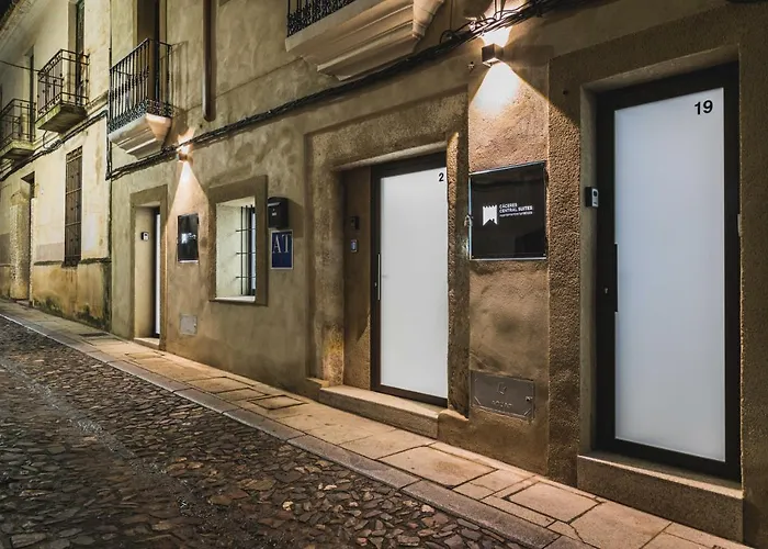 דירה Apartamentos Caceres Central Suites *