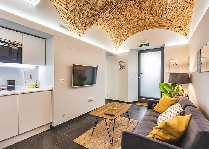 דירה Apartamentos Caceres Central Suites *